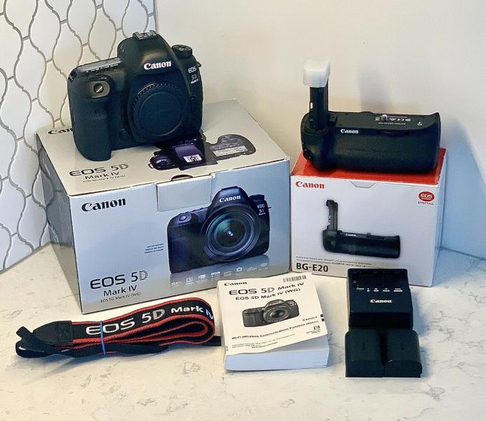 New Canon EOS 5D Mark IV 30.4MP Digital SLR Camera  Graphique WhatsApp  447398113973